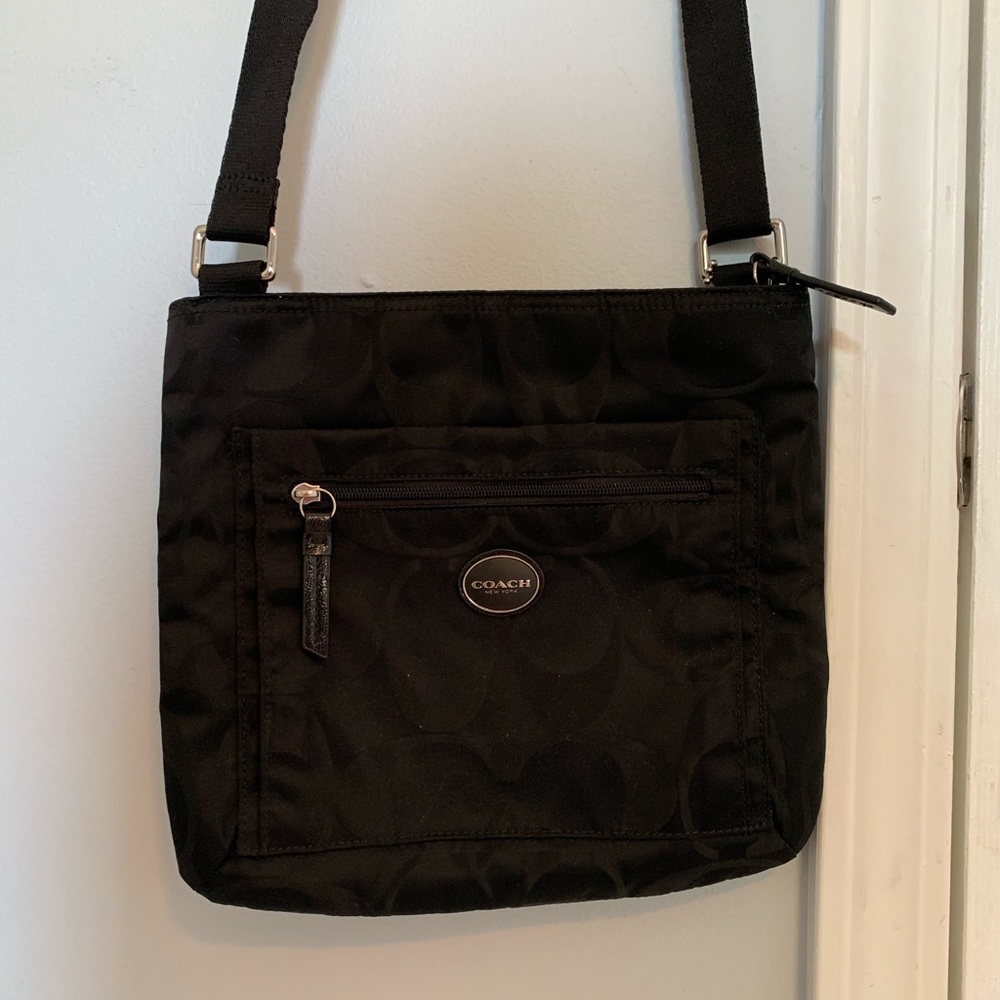 Black Coach Crossbody (Never Used)